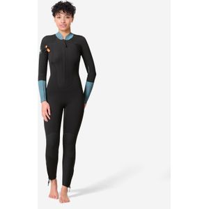 Wetsuit classic dames full-body 3/2 neopreen dubbele rits
