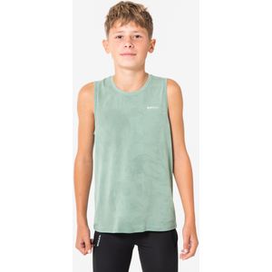 Naadloze hardlooptop voor kinderen 900 light groen