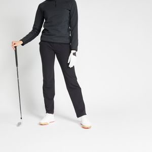 Golfbroek voor dames winter cw500 zwart