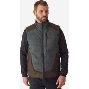 Warme bodywarmer voor de jacht 500 groen