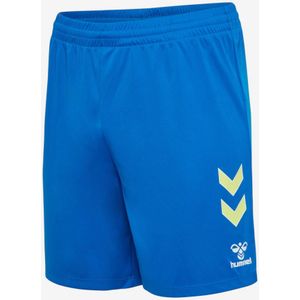 Handbalshort voor heren blauw/geel