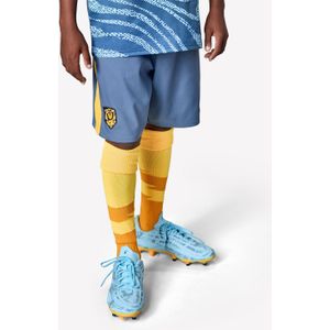 Voetbalbroekje kind viralto grijs/geel