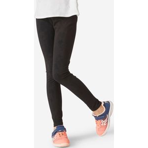 Basic legging voor meisjes katoen zwart