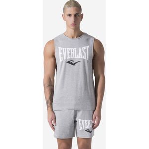 Mouwloos shirt voor boksen grijs