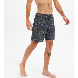 Boardshort voor heren 19" 500 splash paars