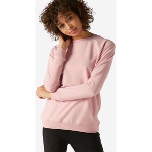 Fitness sweater dames 100 roze