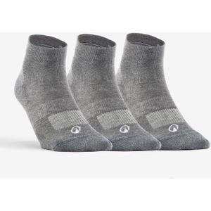 Halfhoge sportsokken rs 160 grijs set van 3 paar