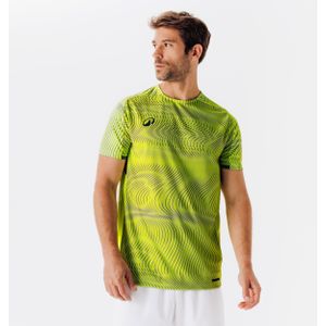 Voetbalshirt club wavy geel/zwart
