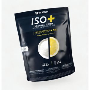 Poeder voor isotone sportdrank iso+ citroen 2 kg
