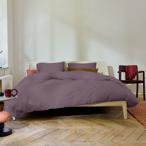 Auping Chambray Plum Dekbedovertrek - 260 x 220 cm - 100% katoensatijn
