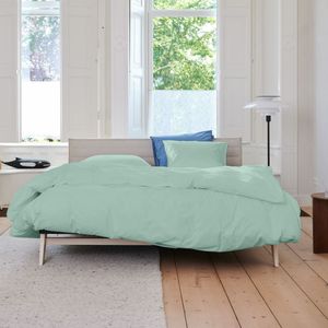 Auping Forest Green Percale Dekbedovertrek - 240 x 220 cm