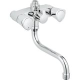 GROHE Costa S douchekraan met omstel HOH=12cm chroom 26788001