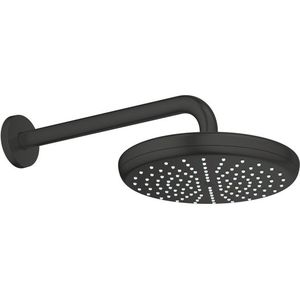 GROHE Tempesta 210 Hoofddouche - 21cm - 1 straalsoort - wandarm 28.6cm - mat zwart 1022182430