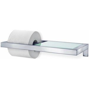 Blomus Menoto Wc rol - houder - met glazen plank - mat 68831