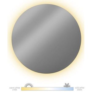 Looox Cm line CM line Spiegel - 80cm - Rond - Cct-Verlichting SPMCCT800