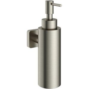 Hotbath Gal Zeepdispenser - wandmodel - geborsteld nikkel PVD GLA09GNP
