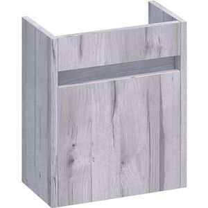 BRAUER Nexxt Fonteinonderkast - 40x45x22cm - 1 linksdraaiende deur - greep - MFC - Birch FO-NXLBR