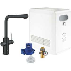 Grohe - Blue Professional - Keukenkraan - L-uitloop - Velvet Zwart
