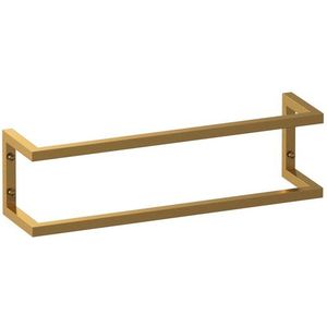 Saniclass Combi Handdoekbeugel - 60x15x15cm - geborsteld Goud AC-HBCGG