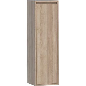 BRAUER Nexxt Badkamerkast - 120x35x35cm - 1 greep - loze rechtsdraaiende deur - MFC - legno calore 7614R