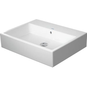 Duravit Vero Air (meubel) wastafel zonder kraangat met overloop 60x47cm wit 2350600060