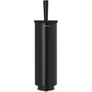 Brabantia Profile Toiletborstel - 12x11x43cm - houder- met beugel - matt black 483349