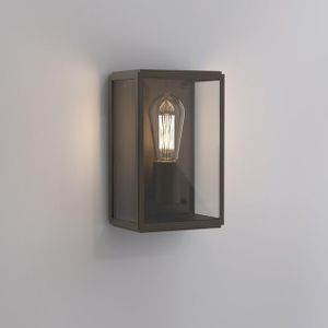 Astro Homefield 160 Wandlamp 25x16x11cm IP44 fitting E27 brons 1095029