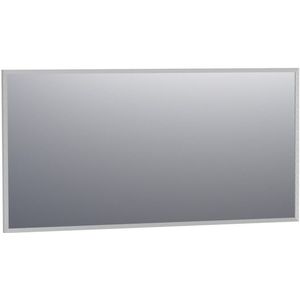 BRAUER Silhouette Spiegel - 140x70cm - zonder verlichting - rechthoek - aluminium - 3536