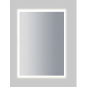 Adema Oblong spiegel 60x70cm inclusief LED verlichting met spiegelverwarming en touch-schakelaar