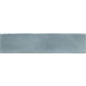 Cifre Ceramica wandtegel - 7.5x30cm - 8.6mm - Rechthoek - Licht blauw Glans SW07310785-6
