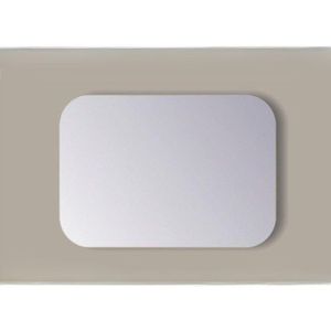 Sanicare Q-mirrors spiegel 120x60x2.5cm rechthoek glas SA.60120