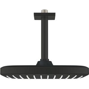 GROHE Tempesta 250 Cube Hoofddouche - 25cm - 1 straalsoort - plafondarm 14.2cm - mat zwart 266882430