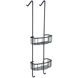 Wiesbaden Domo Ophangrek - Mat Zwart - 80 x 24 x 12.5 cm (h x b x d)