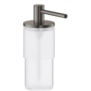 Grohe Atrio zeepdispenser hard graphite geborsteld 40886AL0