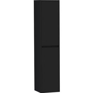 BRAUER Hoge Kast New Future - 160cm - mat zwart 7120