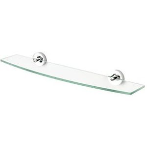 Geesa Luna planchet 60cm glas en chroom 915501