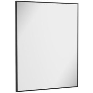 Crosswater MPRO spiegel - 90x70cm - verticaal/horizontaal - mat zwart MPNI7090MB