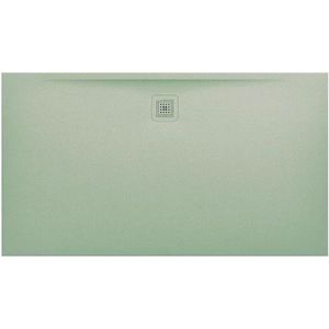 Laufen Pro douchebak 90x200x3.6cm rechthoek afvoer lange zijde Marbond light grey h2159530770001