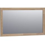 Saniclass natural wood Spiegel - 120x70cm - zonder verlichting - rechthoek - grey oak 30080