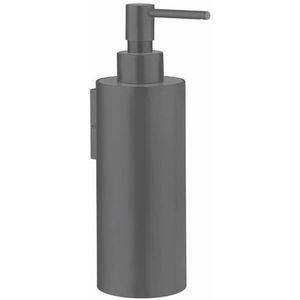 Crosswater 3ONE6 Zeepdispenser - 6.3x6.3x19.7cm - wand - RVS - slate (gunmetal) TS011ST