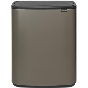 Brabantia Bo Touch Bin Prullenbak met Deksel 60 Liter