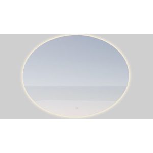 Adema Oval spiegel – Badkamerspiegel – Met verlichting – Spiegelverwarming - 120x80 cm