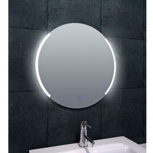 Wiesbaden Round spiegel rond met LED, dimbaar en spiegelverwarming 60 cm 38.3795