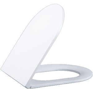QeramiQ Dely Zitting - softclose - quickrelease - slim - wit glans