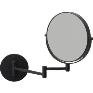 Aquanova Forte Dubbelzijdige wand make-up spiegel Black FORMIW-09