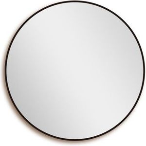 Saniclass Retro Line 2.0 spiegel – Wandspiegel – 100cm – Mat zwart