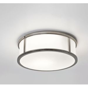 Astro Mashiko Round 230 plafondlamp exclusief E27 chroom 8.2x23cm IP44 staal A 7179