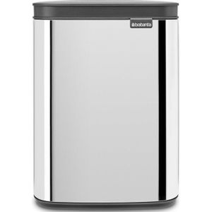 Brabantia Bo Prullenbak - 4 liter - Brilliant Steel