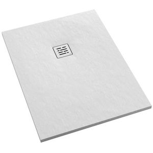 Aco Showerdrain douchevloer - 180x90x4.0cm - lichtgewicht composiet - antislip - mat wit 913434