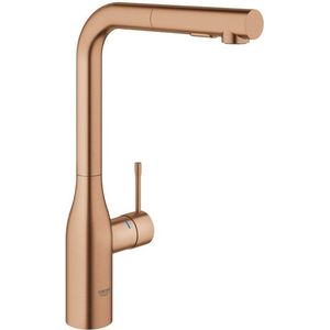 GROHE essence new Keukenkraan - hoog - draaibare/uittrekbare uitloop - warm sunset geborsteld 30270DL0